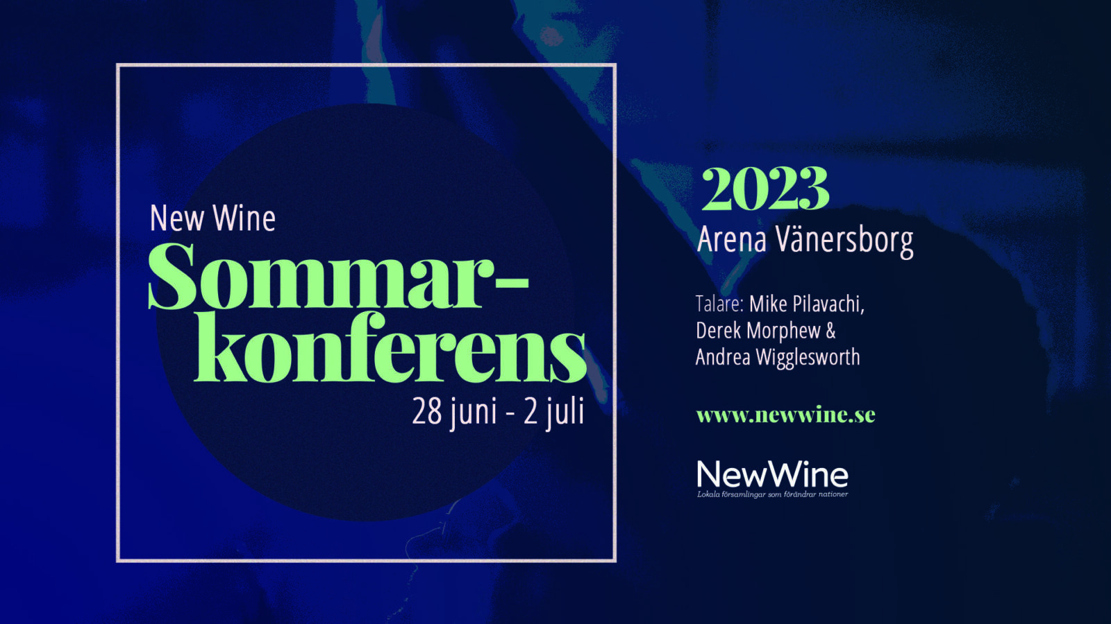 New Wine sommarkonferens 2023 - storbild